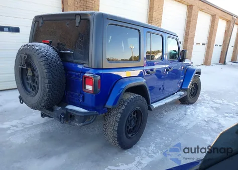 2019 Jeep Wrangler Unlimited Sahara 4X4 z USA, uszkodzony, nr VIN 1C4HJXEN6KW501830